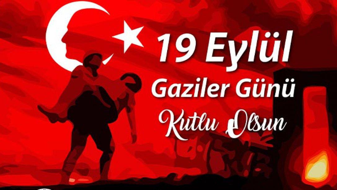 İlçemiz Kaymakamı Sn. Onur BEKTAŞ' ın Gaziler Günü Mesajı